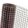 RETE DI PLASTICA PROTETTIVA 1X5 MT MARRONE PER CANCELLI RECINZIONI BALCONI 206612