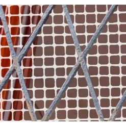 RETE DI PLASTICA PROTETTIVA 1 X 5 MT BIANCO PER CANCELLI RECINZIONI BALCONI 206616