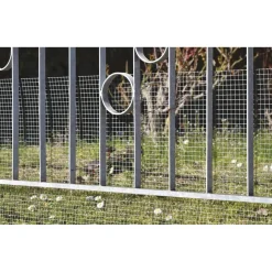 RETE IN FILO DI FERRO ELETTROSALDATO 1X10 MT MAGLIA 19X19 MM GRN60 RECINZIONE 51514