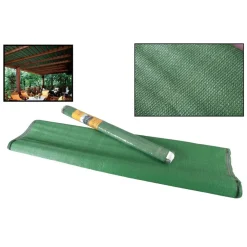 RETE OMBREGGIANTE SCHERMANTE VERDE 2 X 5 MT PER PROTEZIONE GIARDINI TERRAZZE 134702