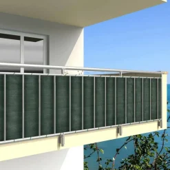 RETE OMBREGGIANTE VERDE SCURO TELO OSCURANTE 85% FRANGIVISTA GIARDINO 1,5X3MT 6627004