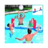 RETE PALLAVOLO GONFIABILE GALLEGGIANTE CON PALLONE 244 X 64 CM MARE PISCINA