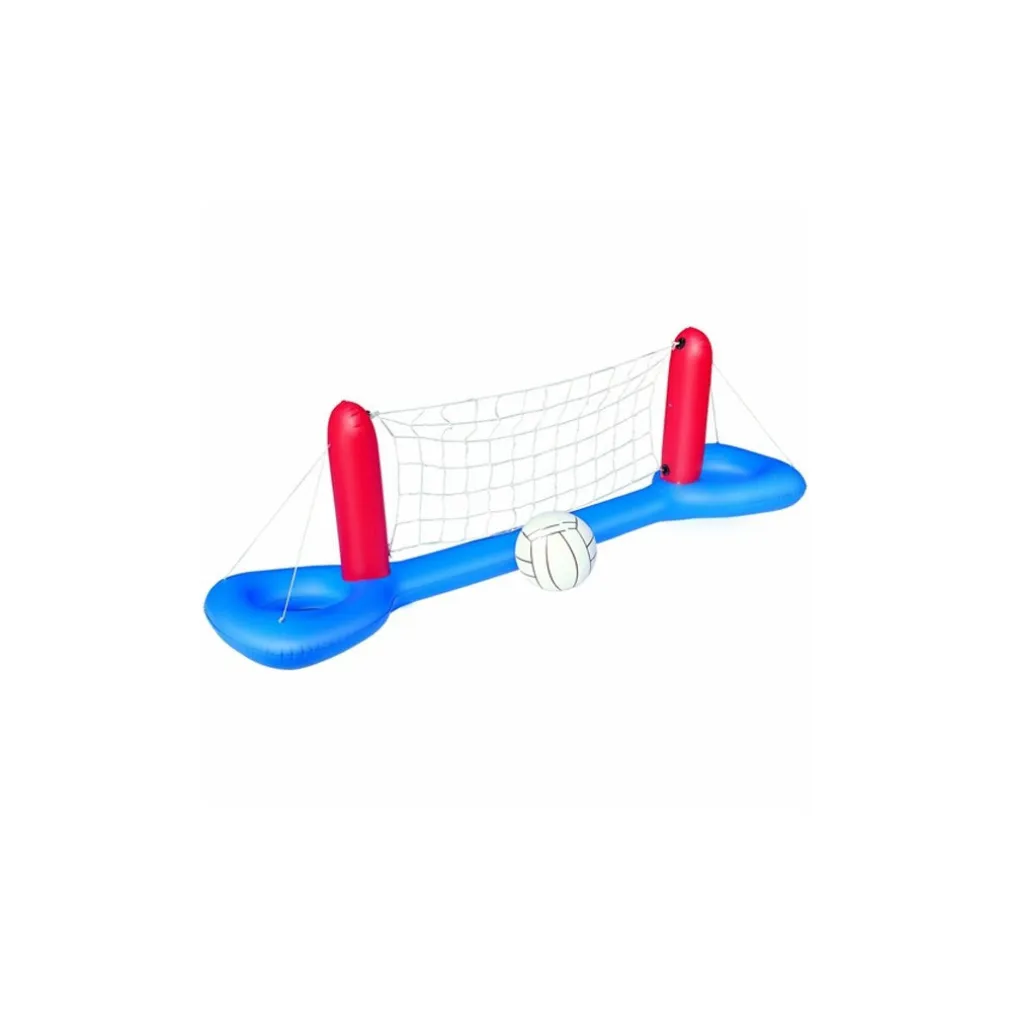 RETE PALLAVOLO GONFIABILE GALLEGGIANTE CON PALLONE 244 X 64 CM MARE PISCINA