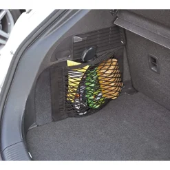 RETE PORTAOGGETTI AUTO 40x25CM TASCA ELASTICO BAGAGLIAIO APPENDERE ORGANIZZATORE
