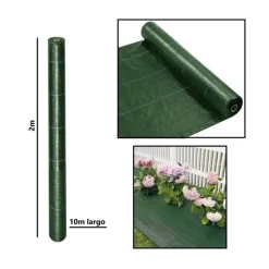 RETE TELO PACCIAMATURA ANTI ERBA PER ORTO GIARDINO SERRA 2 X 10 MT RESISTENTE 222253