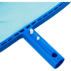 RETINO DI SUPERFICIE A SACCO IN POLIESTERE PER PULIZIA PISCINA DA 43X21 CM 58278