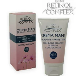 RETINOL COMPLEX CREMA MANI EFFETTO BARRIERA BURRO DI KARITÈ OLIO DI ARGAN 150ML