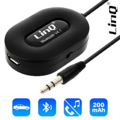 RICEVITORE MUSICALE BLUETOOTH X81 PER AUTO SPEAKER AUX JACK VIVAVOCE WIRELESS 3,5MM