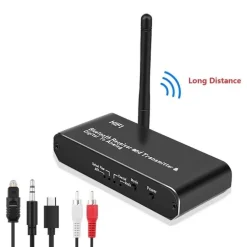 RICEVITORE TRASMETTITORE BLUETOOTH CONVERTITORE AUDIO DIGITALE A ANALOGICO H09