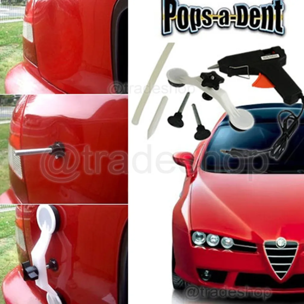 RIPARA BOTTE AUTO KIT AMMACCATURE BOZZI CARROZZERIA POPS A DENT BANG BOLLE