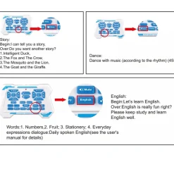 ROBOT QRB INTELLIGENTE TELECOMANDATO SMART INTERATTIVO ELETTRICO BATTERIA GIOCO