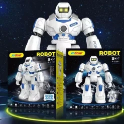 ROBOT QRB INTELLIGENTE TELECOMANDATO SMART INTERATTIVO ELETTRICO BATTERIA GIOCO