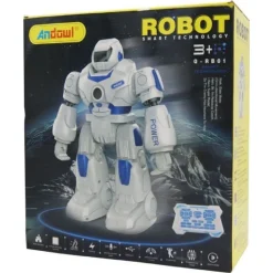 ROBOT QRB INTELLIGENTE TELECOMANDATO SMART INTERATTIVO ELETTRICO BATTERIA GIOCO