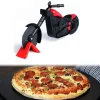 ROTELLA LISCIA TAGLIA PIZZA A FORMA DI MOTO MOTOCICLO TAGLIAPIZZA PROFESSIONALE