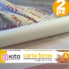 ROTOLO BOBINA CARTA FORNO 41GR/MQ PER ALIMENTI 6 MT 280° PER DOLCI BISCOTTI