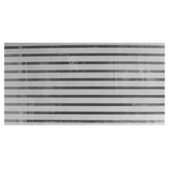 ROTOLO PELLICOLA PER FINESTRE MOTIVO A STRISCE 2D OPACA 45CMX2MT ADESIVA VETRO 10112