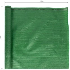 ROTOLO RETE OMBREGGIANTE VERDE FITTA 1.5X10 MT PROTEZIONE GIARDINI TERRAZZE 017066