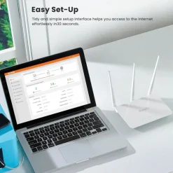 ROUTER WIRELESS N300 ACCESS POINT WI-FI 802.11 2.4G ETHERNET LAN ANTENNA ESTERNO