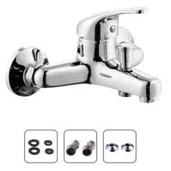 RUBINETTO MISCELATORE ESTERNO BARI ESY_52928 MONOCOMANDO MONOFORO RUBINETTERIA