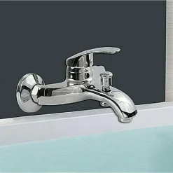 RUBINETTO MISCELATORE PER VASCA A MURO DOCCIA MONOCOMANDO MODELLO NAPOLI 52329A