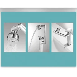 RUBINETTO MISCELATORE PER LAVABO LAVANDINO GIREVOLE 360° CON DOPPIO AREATORE