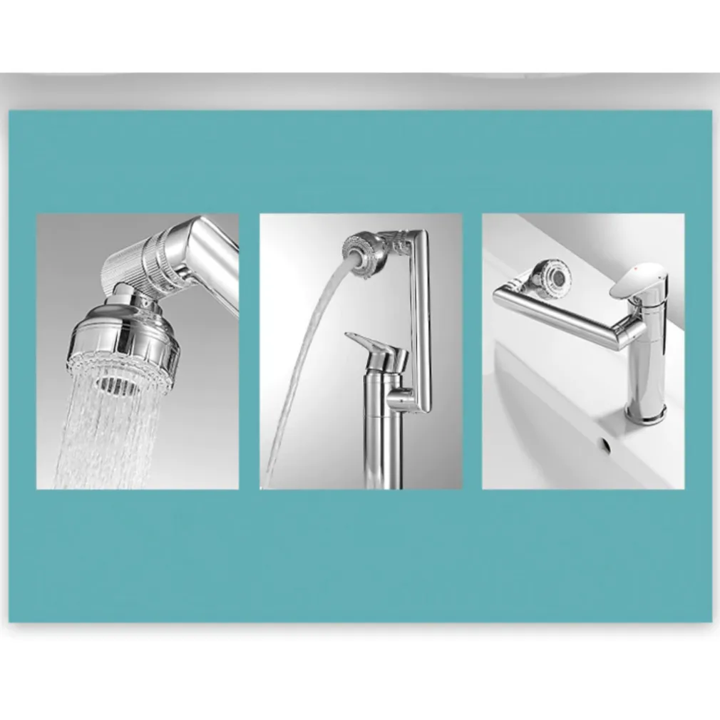 RUBINETTO MISCELATORE PER LAVABO LAVANDINO GIREVOLE 360° CON DOPPIO AREATORE