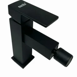RUBINETTO PER BAGNO ULTRA MODERNO MISCELATORE ORIENTABILE BIDET NERO OPACO 87208
