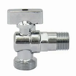 RUBINETTO PER LAVATRICE LAVASTOVIGLIE SOTTOLAVABO ROSONE VALVOLA 1/2 X 3/4 59984