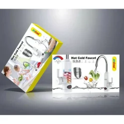 RUBINETTO RISCALDATORE D'ACQUA ISTANTANEO RAPIDO DA CUCINA MONOFASE Q-SL8