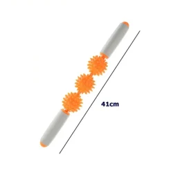 RULLO BASTONE DA MASSAGGIO MUSCOLARE 41 CM PER GAMBE, SCHIENA, BRACCIA, COSCE