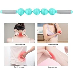 RULLO BASTONE MASSAGGIO MUSCOLARE 45.5CM GAMBE, SCHIENA, MIGLIORA CIRCOLAZIONE