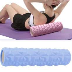 RULLO FITNESS PILATES SCHIUMA TUBO ESERCIZI PALESTRA YOGA MASSAGGI SCHIENA 13x45