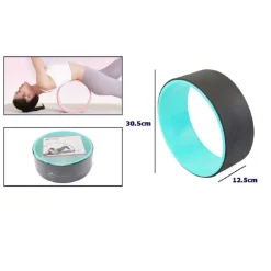 RUOTA CERCHIO PER STRETCHING SOSTEGNO YOGA BACKBENDS PONTE POSE DANZA GINNASTICA