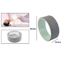 RUOTA CERCHIO PER STRETCHING SOSTEGNO YOGA BACKBENDS PONTE POSE DANZA GINNASTICA