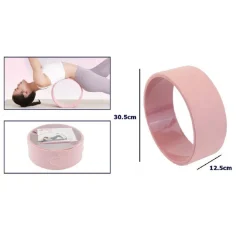 RUOTA CERCHIO PER STRETCHING SOSTEGNO YOGA BACKBENDS PONTE POSE DANZA GINNASTICA