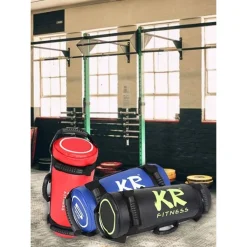 SACCA CON SABBIA PER BODY BUILDING FITNESS DA 5 KG IN ECOPELLE ALLENAMENTO PESI