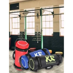 SACCA CON SABBIA PER BODY BUILDING FITNESS DA 10 KG IN ECOPELLE ALLENAMENTO PESI