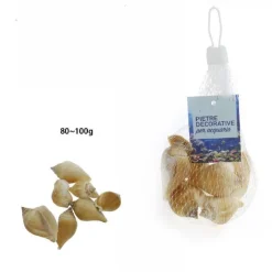 SACCHETTO DI CONCHIGLIE DI MARE DA 80 - 100 GR DECORAZIONE ARREDO ACQUARIO 70287