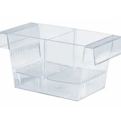 SALA PARTO RIGIDA 3 IN 1 PER RIPRODUZIONE PESCI ACQUARIO CON COPERCHIO DIVISORE