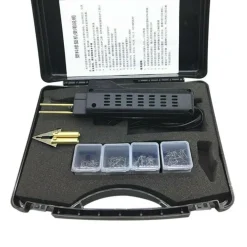 SALDATORE PER RIPARAZIONE PARAURTI PLASTICA AUTO CON GRAFFETTE CUCITRICE A CALDO