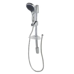 SALISCENDI ASTA CON SOFFIONE DOCCIA 5 FUNZIONI CROMO BAGNO DOCCIA VASCA