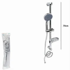 SALISCENDI DOCCIA BAGNO ASTA COLONNA 70 CM PORTASAPONE DOCCETTA MULTIGETTO 79821