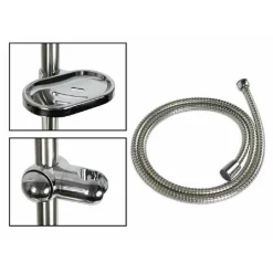 SALISCENDI DOCCIA BAGNO COLONNA SOFFIONE DOCCETTA MULTIGETTO PORTASAPONE 69133