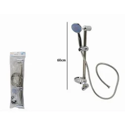 SALISCENDI DOCCIA BAGNO CON ASTA COLONNA PORTA SAPONE DOCCETTA MULTIGETTO 59690