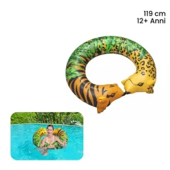 SALVAGENTE APERTO FASHION JUNGLE DREAM 119CM ESTATE SPIAGGIA LAGO PISCINA 36360
