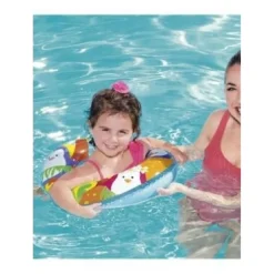 SALVAGENTE AVVENTURE MARINE GONFIABILE 51CM PISCINA BAMBINI ESTATE 36113 3COLORI