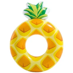 SALVAGENTE CIAMBELLA GONFIABILE ANANAS 117 X 86 CM MARE PISCINA SPIAGGIA