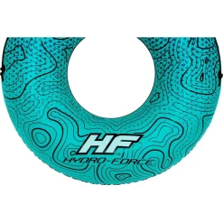 SALVAGENTE CIAMBELLA GONFIABILE CON MOTIVI ONDULATI BREEZE RIDER 106X106X27CM 36401