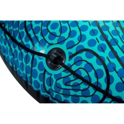 SALVAGENTE CIAMBELLA GONFIABILE CON MOTIVI ONDULATI BREEZE RIDER 106X106X27CM 36401