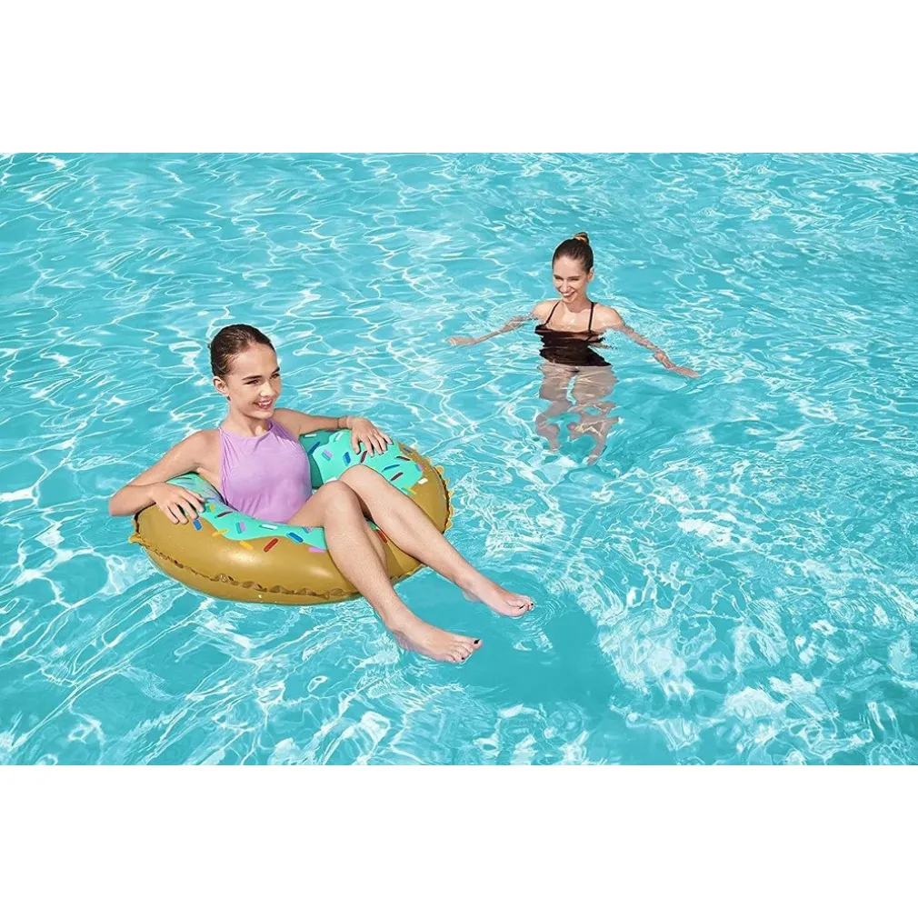 SALVAGENTE CIAMBELLA GONFIABILE FASHION 91 CM DONUT DOLCE PER MARE PISCINA 36300